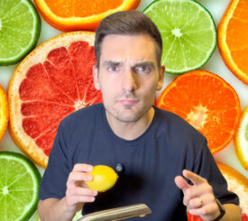 lavar los cítricos antes de comerlos