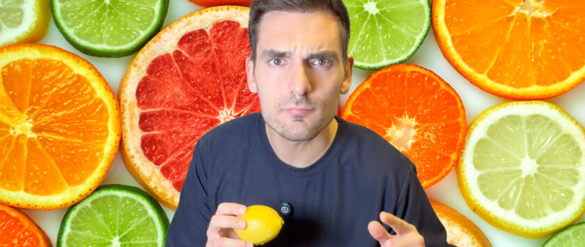 lavar los cítricos antes de comerlos