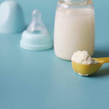 leche de fórmula con toxina