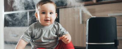 humidificador suelo bebé