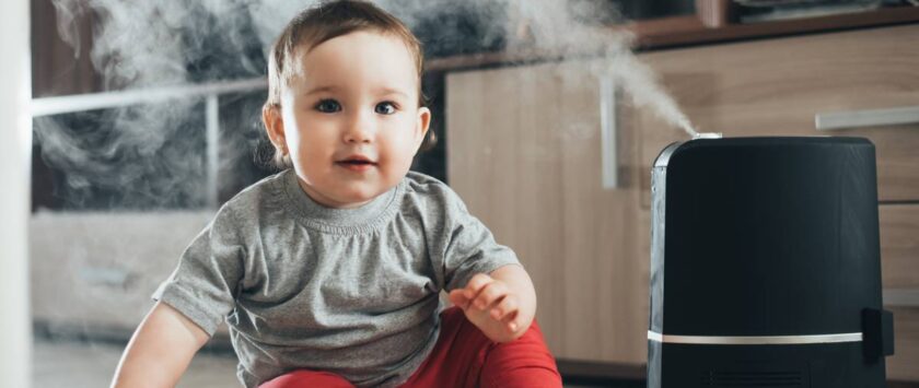 humidificador suelo bebé