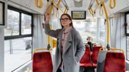 reducir huella carbono autobús