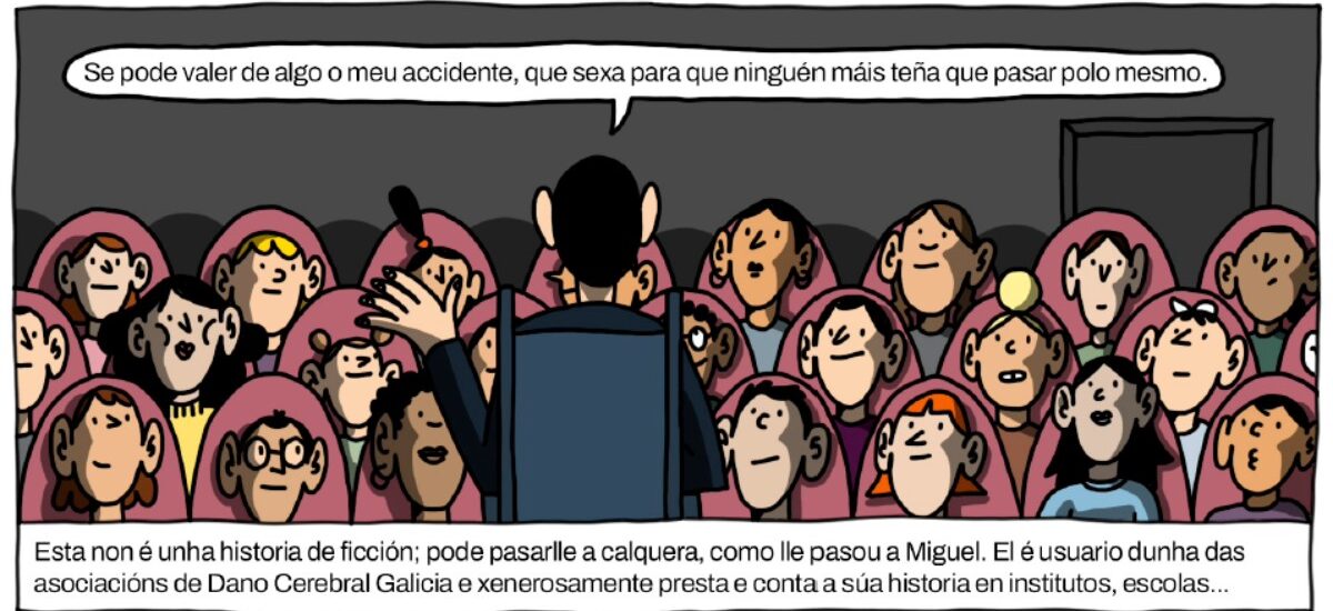 cómic una noche cualquiera