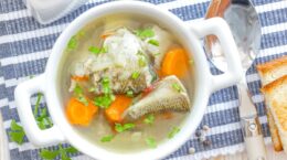 caldo pescado marisco