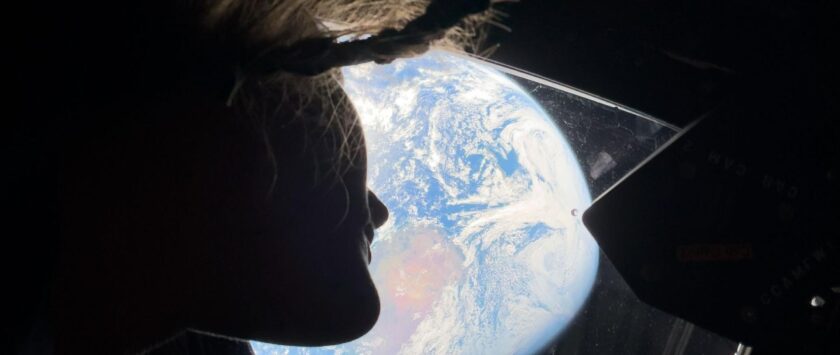 alimentación en el espacio