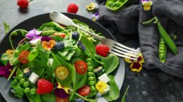 flores comestibles en primavera