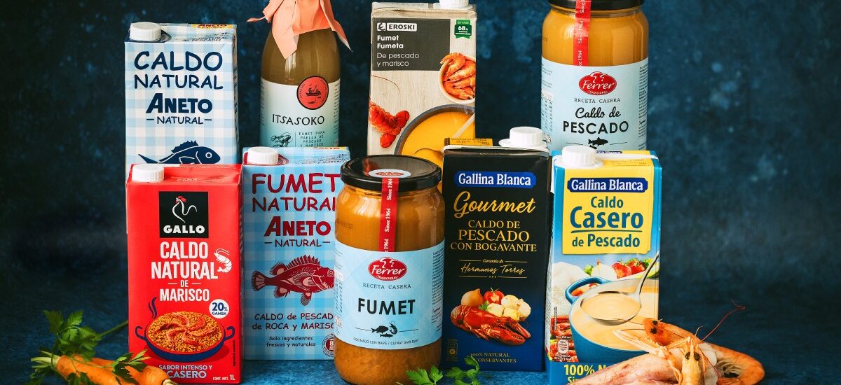 caldos de pescado envasados