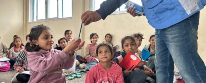 vuelta al cole en Gaza
