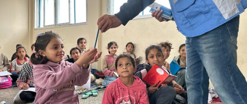 vuelta al cole en Gaza