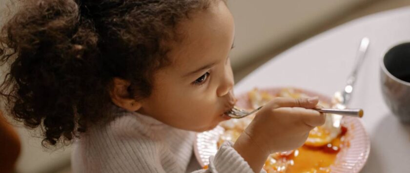 menú comedor niña