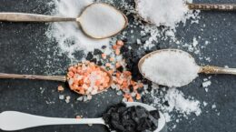 variedades de sal de cocina
