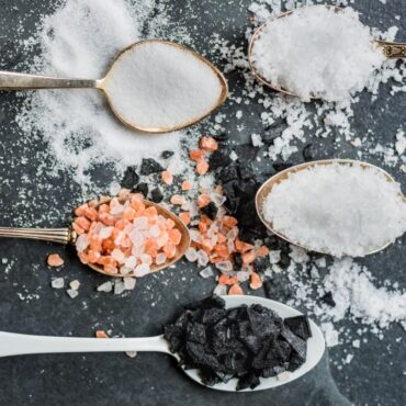 variedades de sal de cocina
