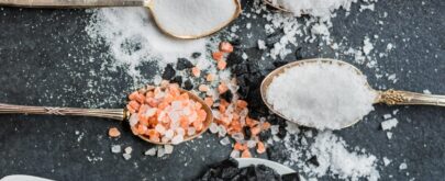 variedades de sal de cocina