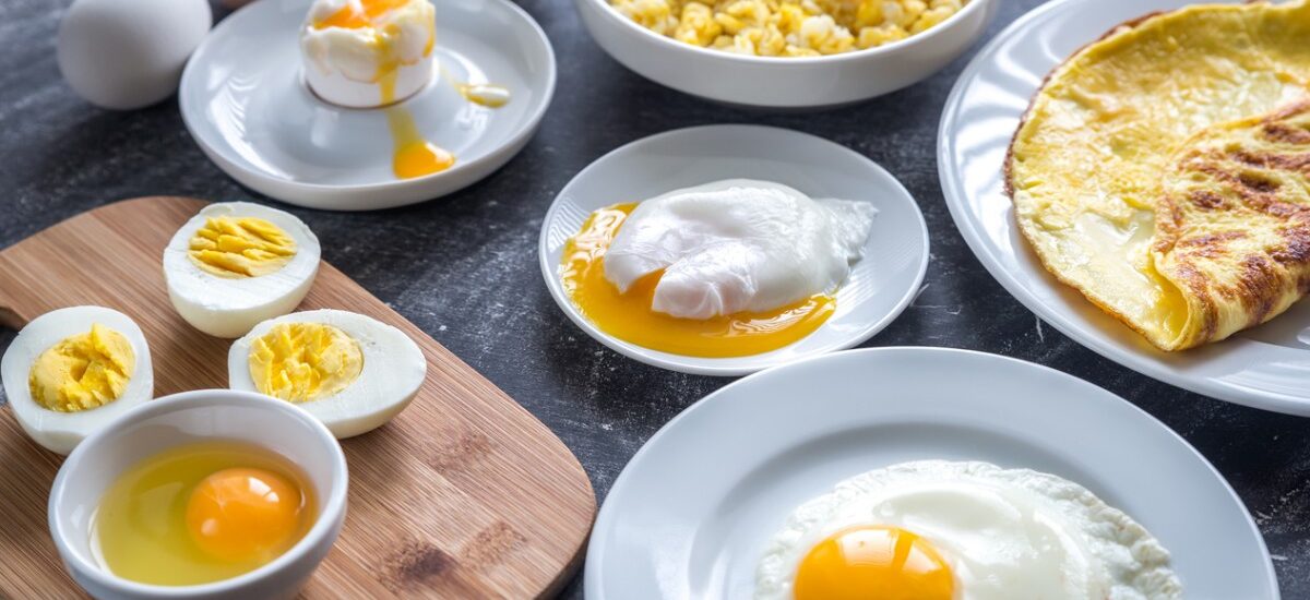 técnicas para cocinar huevos