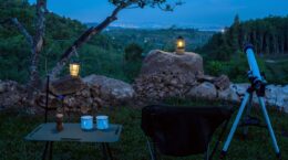 picnic nocturno para ver estrellas