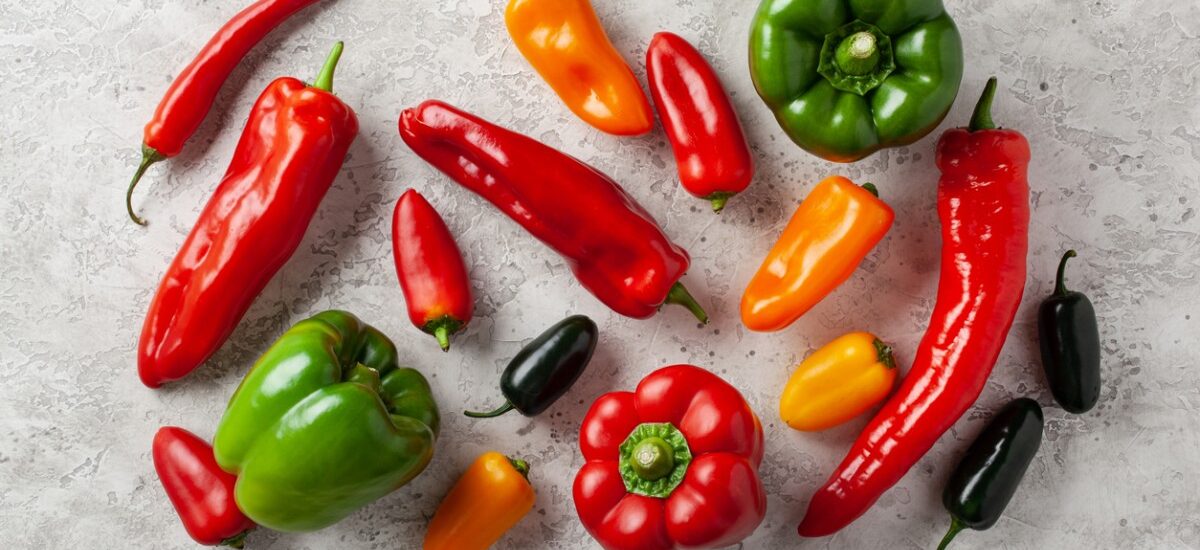 variedades y usos de los pimientos
