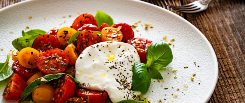 ensaladas de tomate refrescantes