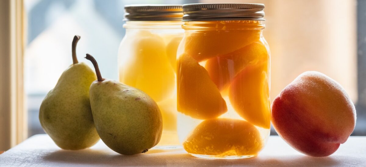 fruta-en-almibar-casera cómo hacer fruta en almíbar casero