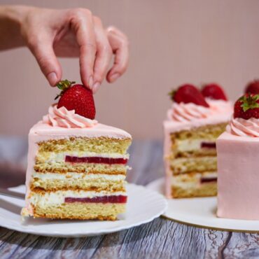 cómo cortar porciones perfectas de tarta