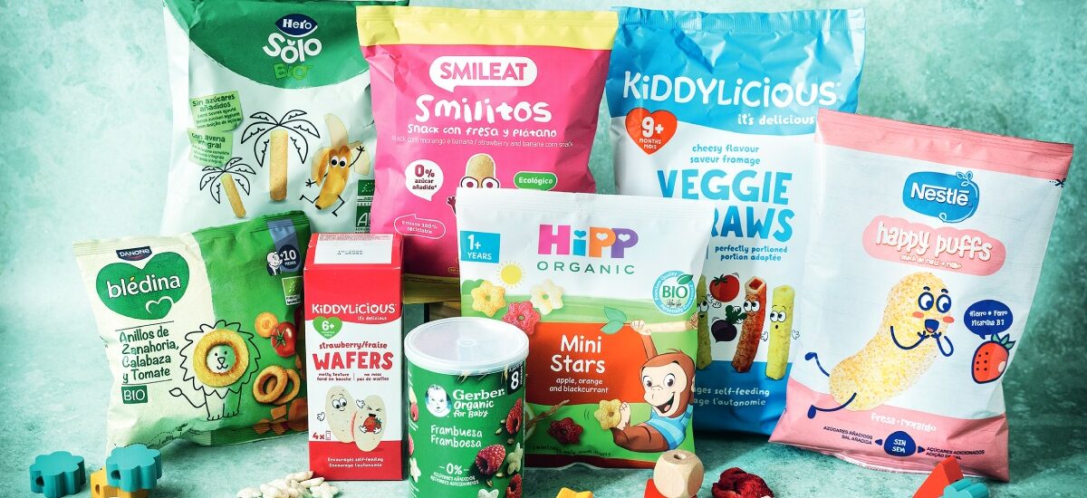 como elegir el mejor snack para bebé