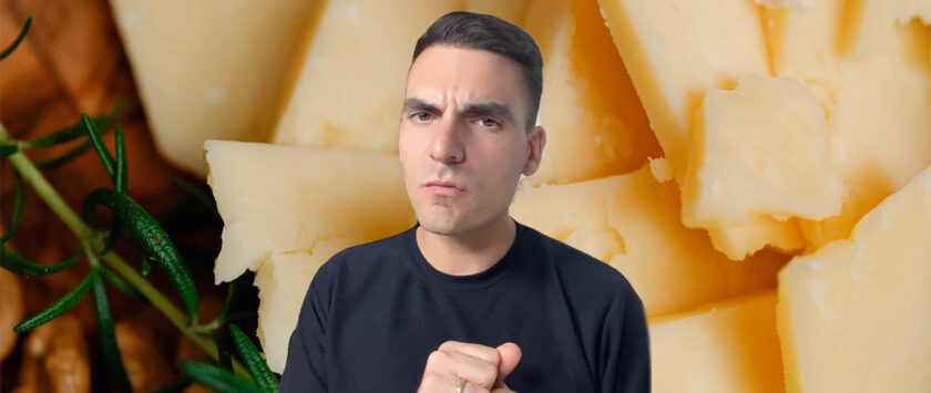 por qué suda el queso