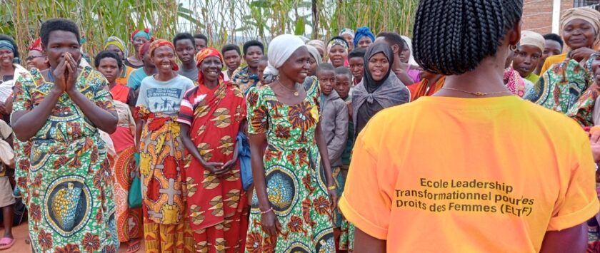 proyecto liderazgo femenino en Burundi