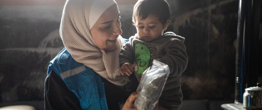 ayuda humanitaria en el regreso a Siria