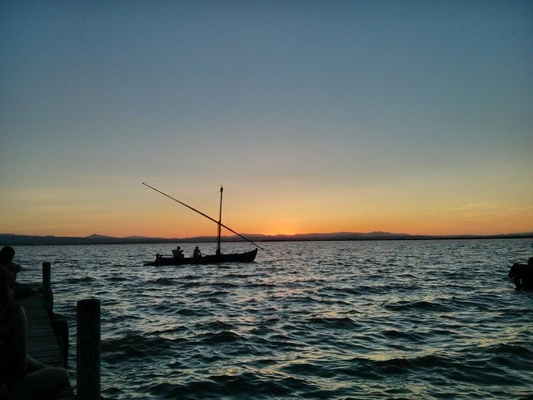 Img albufera atardecer