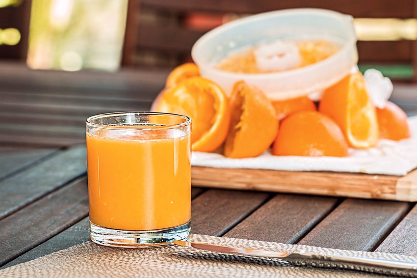 zumo naranja casero azucar