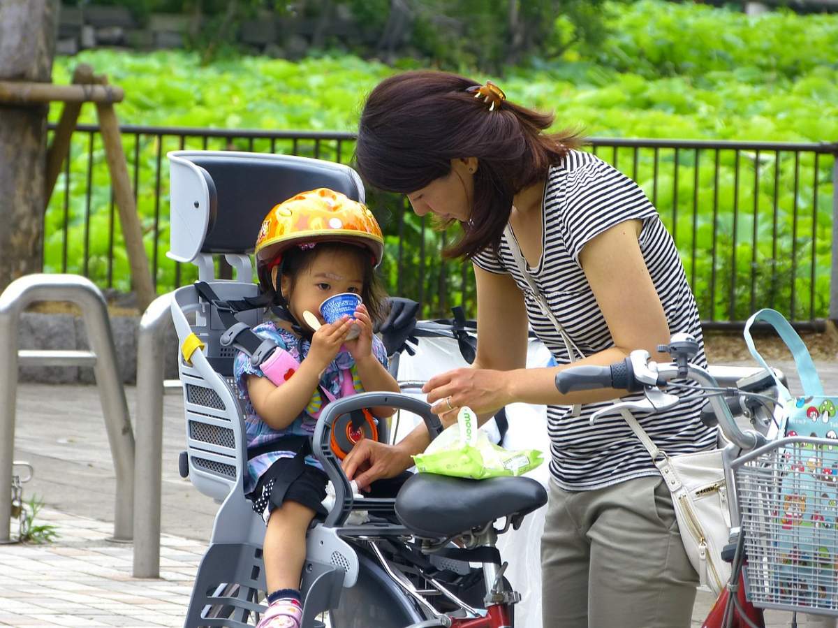 bicicleta silla bebe