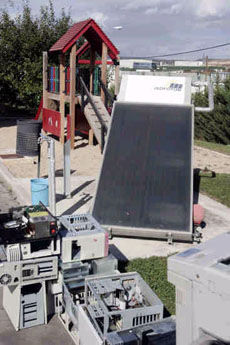 Consumidores e inversores de energía solar