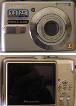 Panasonic DMC-LS75 (160 euros)
